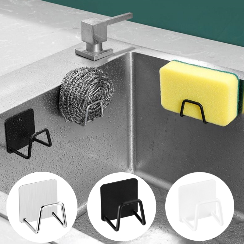 Tech Accessories Organizer - Mutfak Paslanmaz Çelik Lavabo Sünger Tutucu