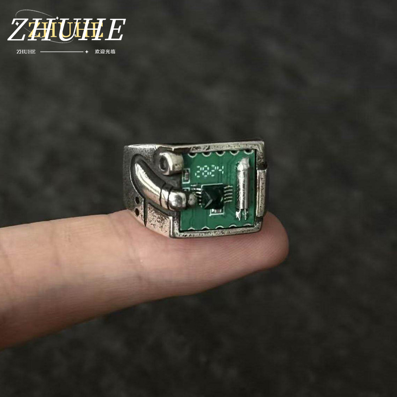 Tech Accessories Industry - Teknolojiye İlham Veren PCB Desenli Yüzük