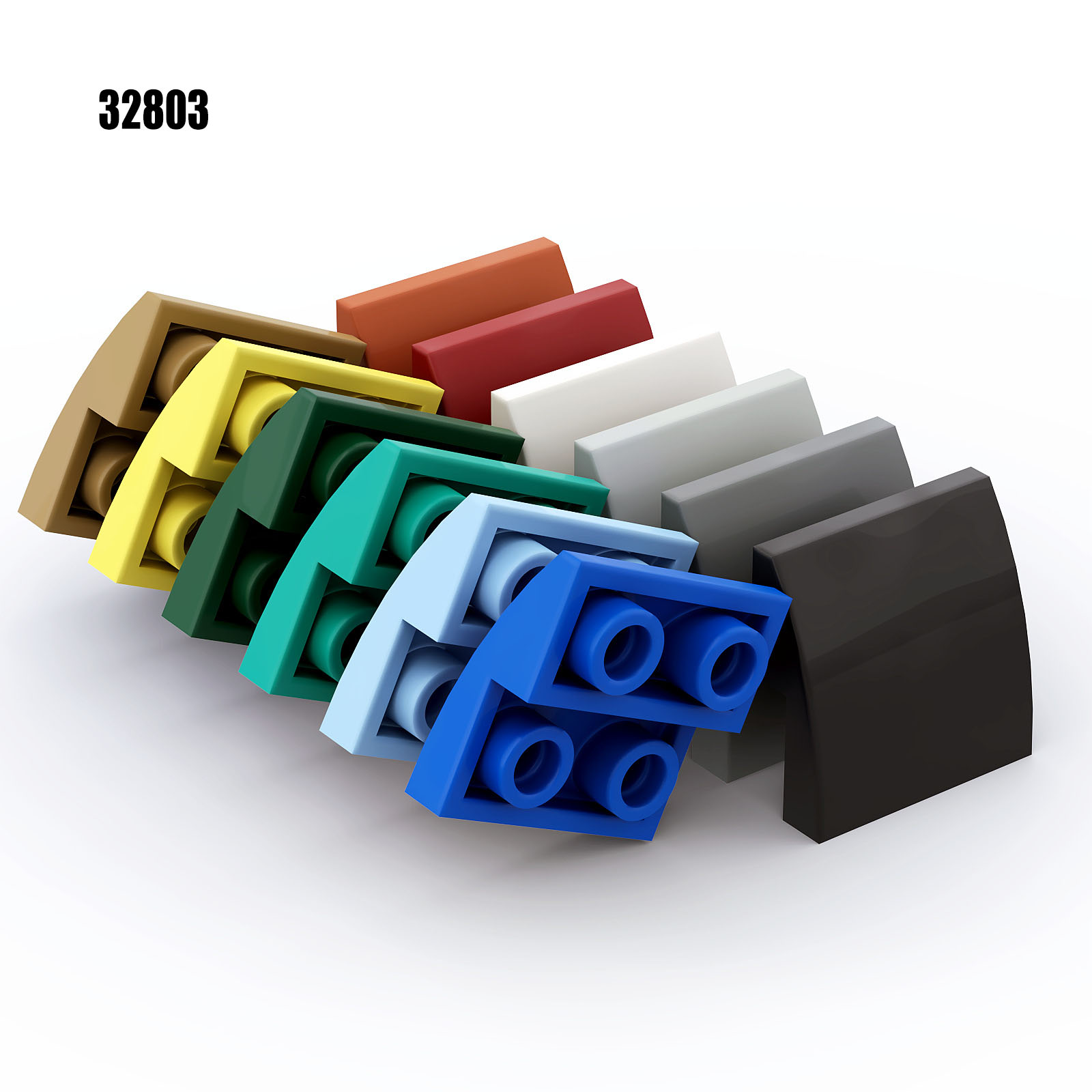 Tech Accessories Gifts - 50 adet MOC tuğla 32803 2x2