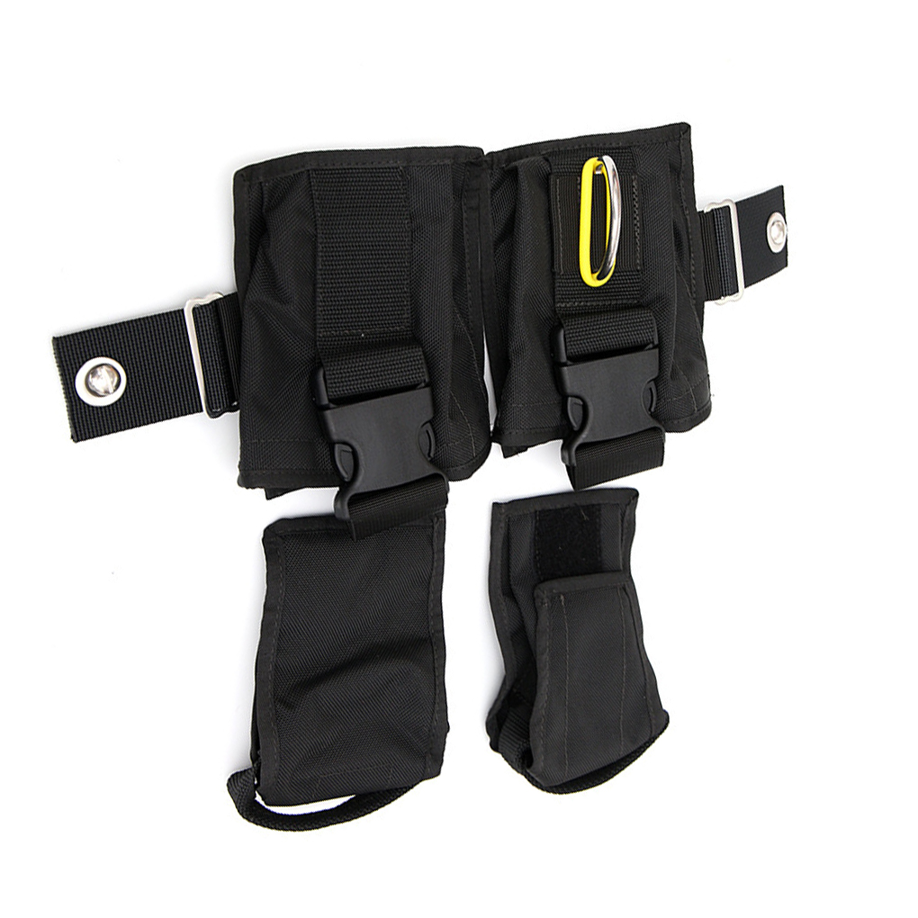 Tech Accessories Organizer Pouch - Ayarlanabilir profesyonel sualtı aksesuarları 8lbs tüplü