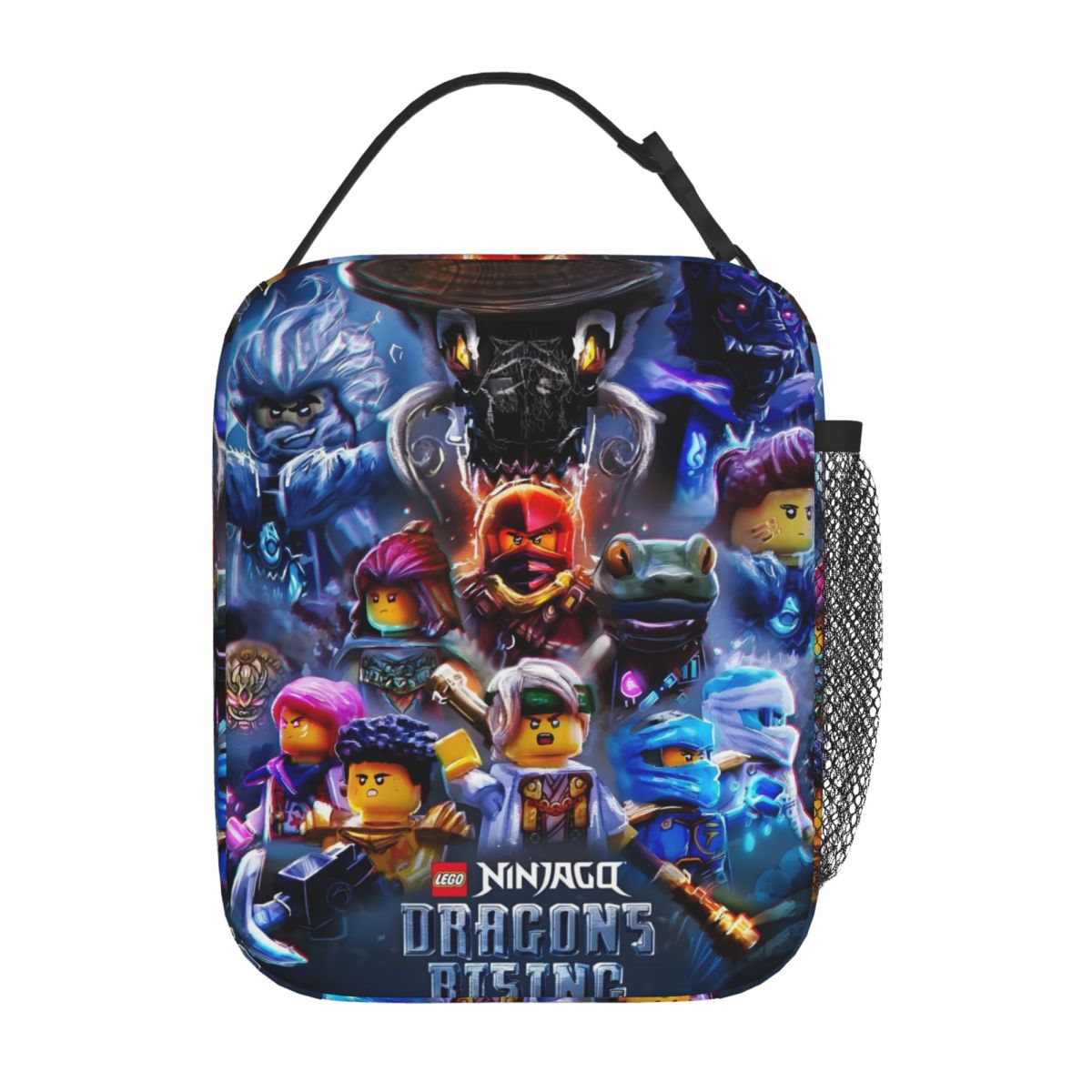 Tech Accessories Organizer - Özel N-Ninjago Kahraman Takımı Yeniden Kullanılabilir