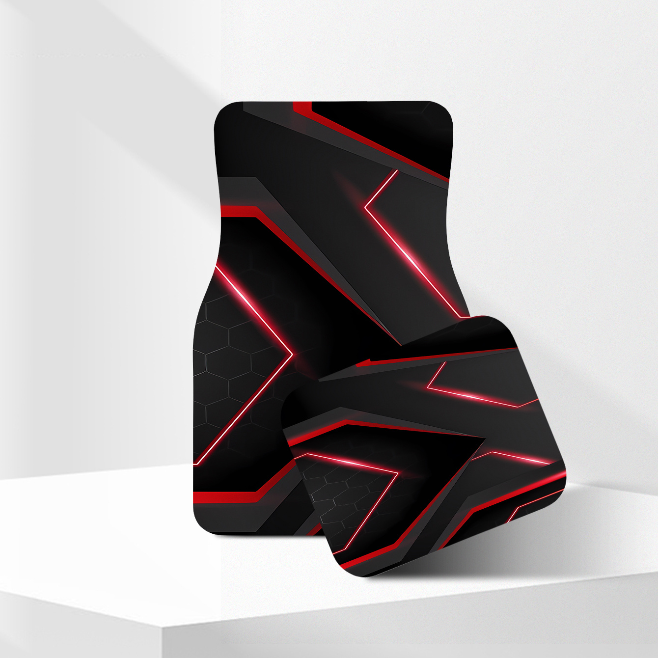 Tech Inspired Accessories - 4 Parça Lüks Araba İç Aksesuarları