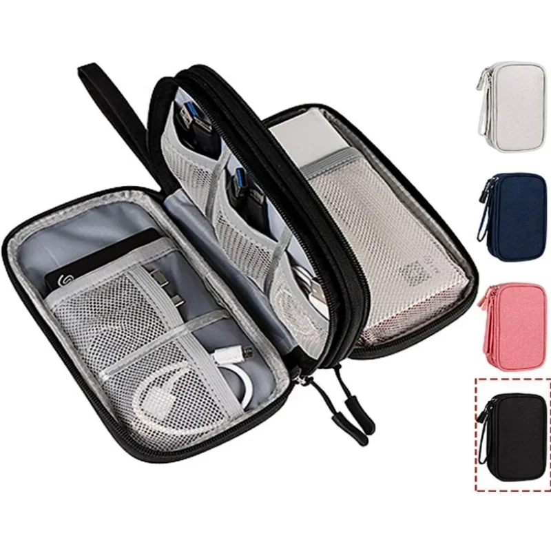 Tech Accessories Organizer - Seyahat Kablo Çantası Taşınabilir Dijital Saklama