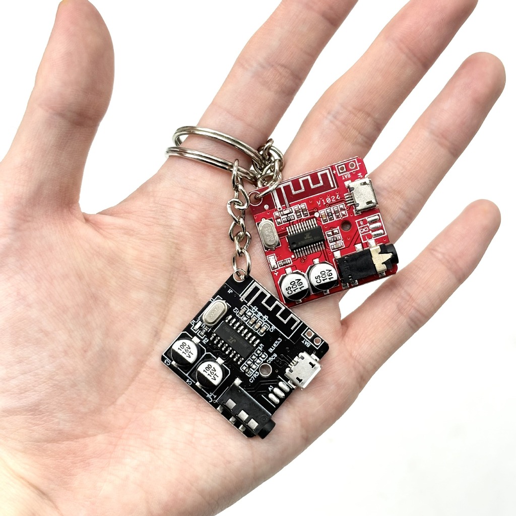 Tech Accessories Wholesale - Cyberpunk Tarzı Devre Kartı Anahtarlık Retro