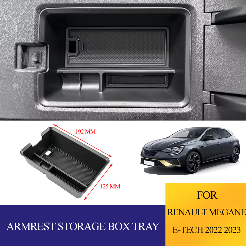 Tech Accessories Organizer - Renault Megane E-Tech 2022 2023 için
