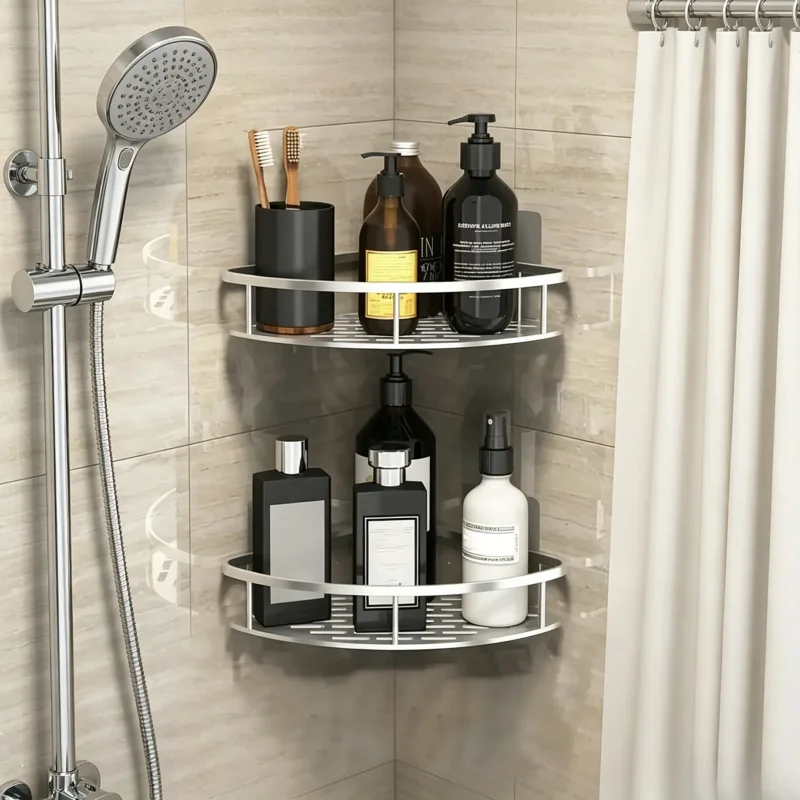 Tech Accessories Organizer - YesNo Matkap Duvara Monte Banyo Köşe