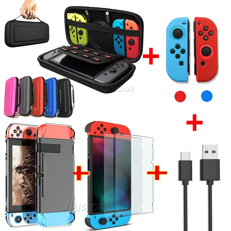 Tech Accessories Hard Case - 6 in 1 Kiti Çanta Nintendo