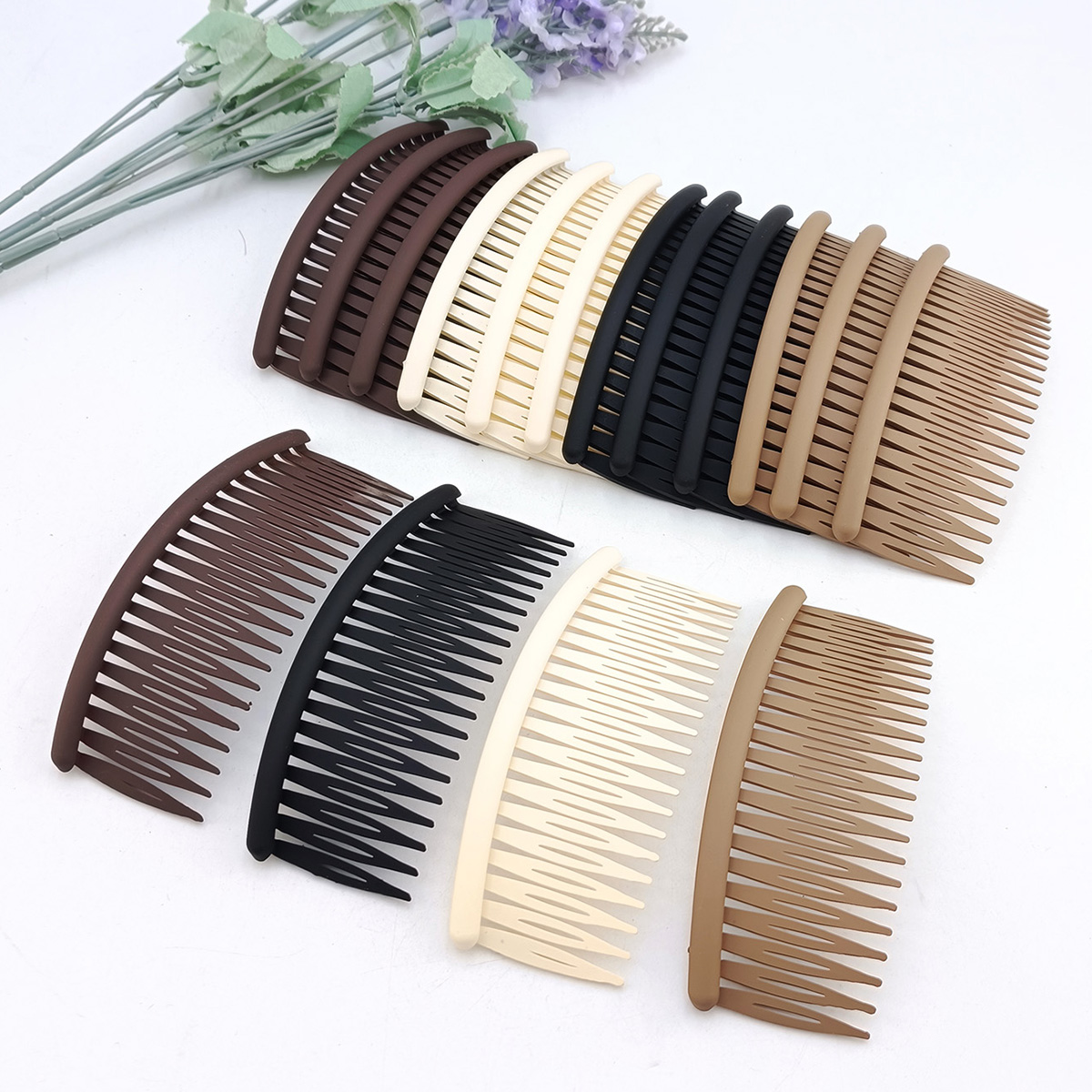 Tech Hair Accessories - 1/12 adet kadın saç tarağı büyük