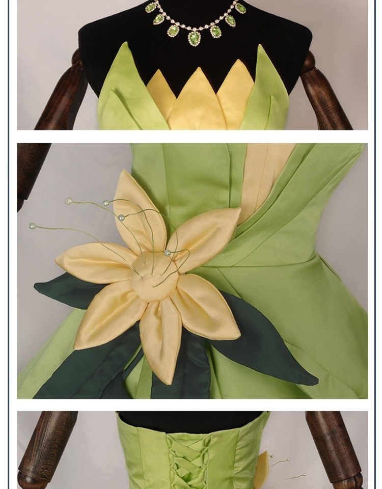 Prenses Tiana Elbise Cosplay K - Tech Hair Accessories incelemesi ve fiyatı