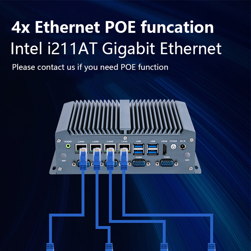 XCY X77 Fansız Endüstriyel Min - Intel Cpu Core I5 incelemesi ve fiyatı