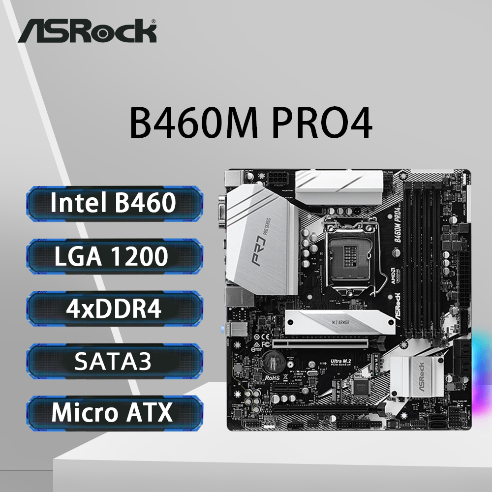 ASRock B460M PRO4 Anakart LGA  - Intel Cpu Core I5 incelemesi ve fiyatı