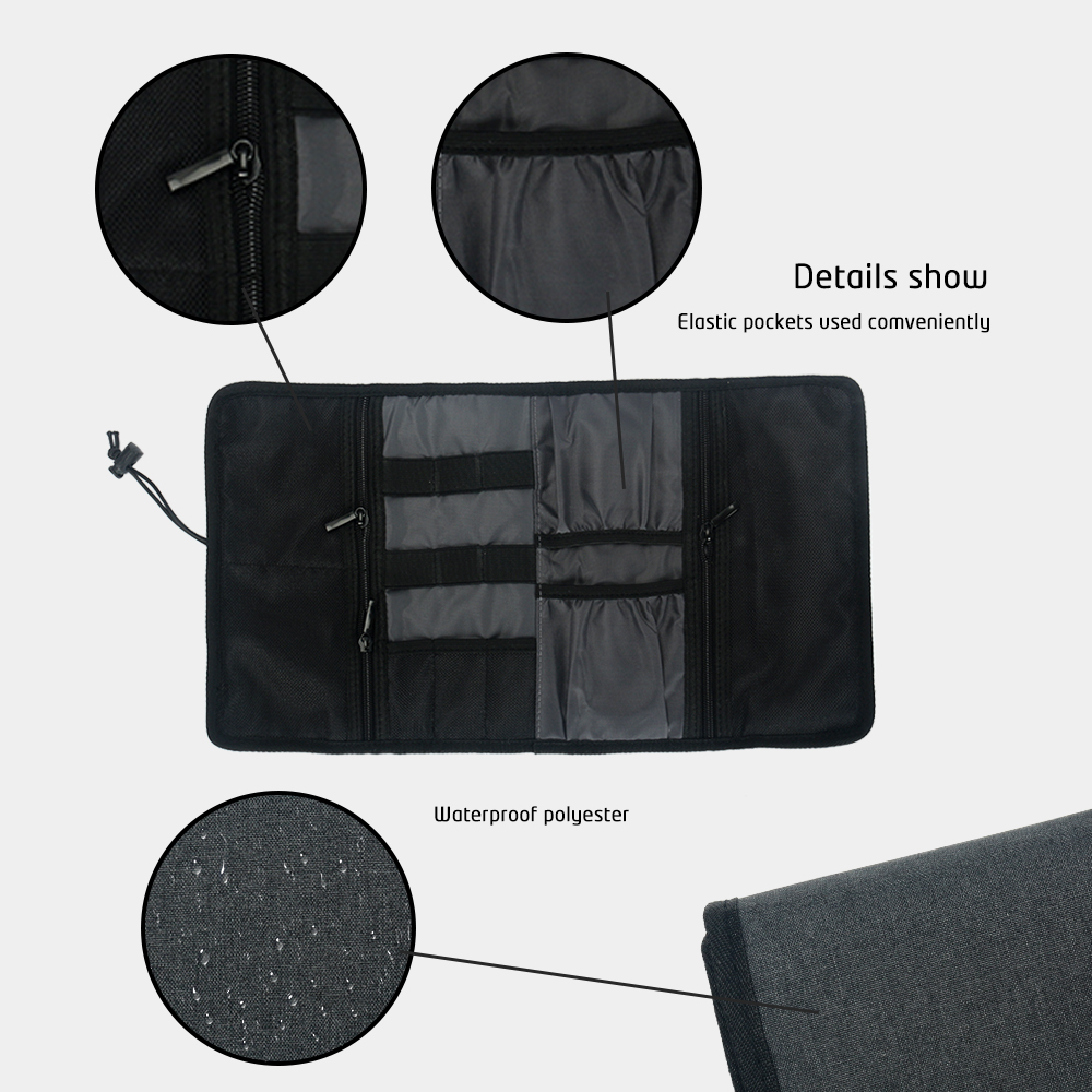 Seyahat Kablo Saklama Çantası, - Tech Accessories Organizer Pouch incelemesi ve fiyatı
