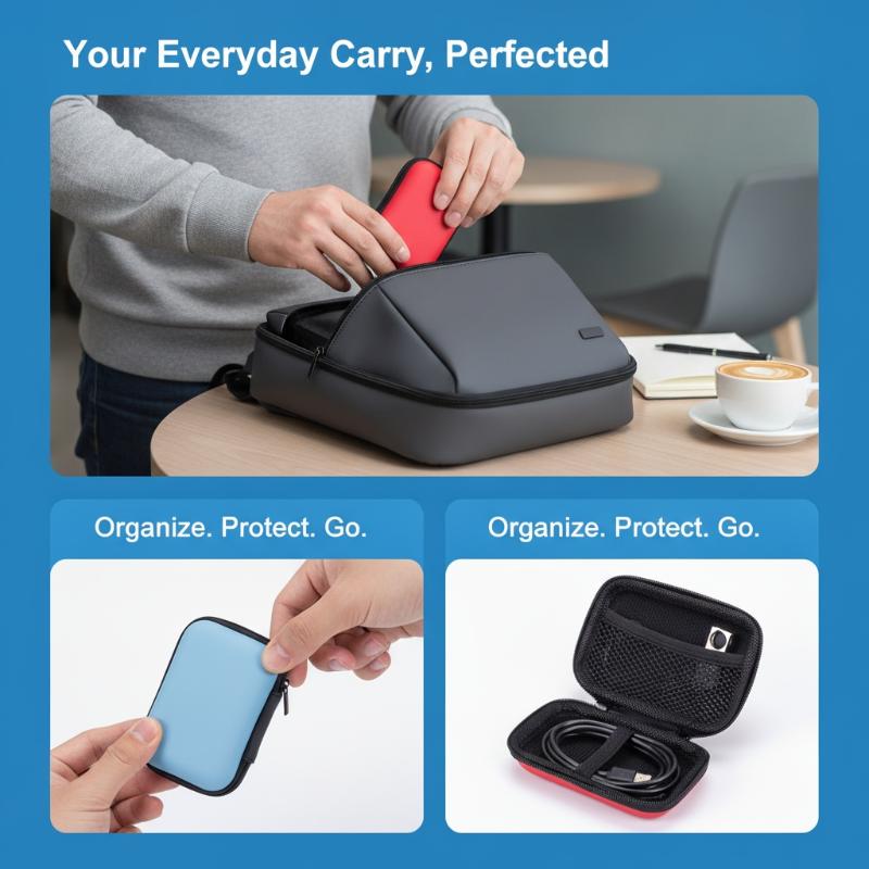 Darbeye Dayanıklı EVA Teknoloj - Tech Accessories Organizer Pouch incelemesi ve fiyatı