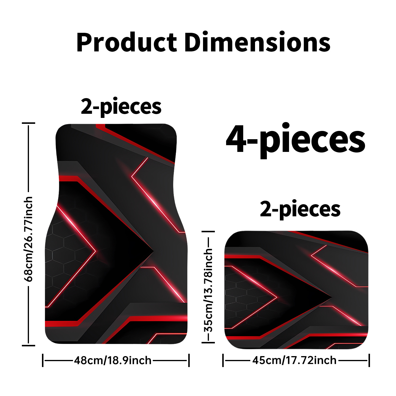 4 Parça Lüks Araba İç Aksesuar - Tech Inspired Accessories incelemesi ve fiyatı