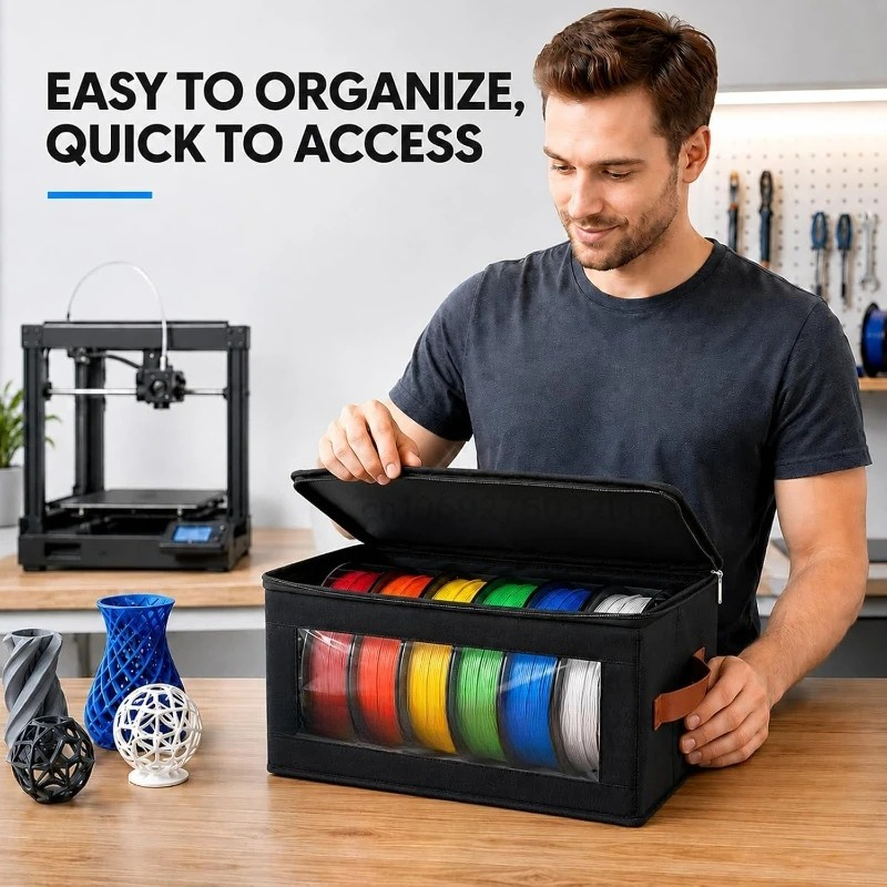 Filament Saklama Çantası - 3D  - Tech Office Accessories incelemesi ve fiyatı