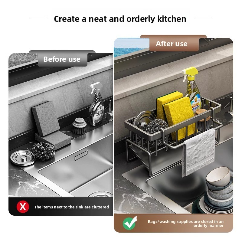 Kompakt Musluk Üstü Baharat Ra - Tech Accessories Organizer incelemesi ve fiyatı