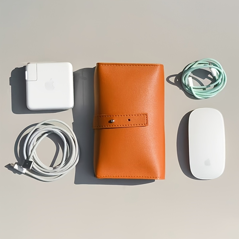 1 adet Deri Teknoloji Düzenley - Tech Accessories Organizer Pouch incelemesi ve fiyatı
