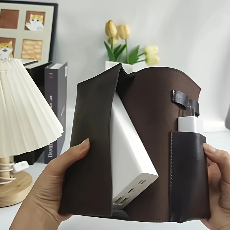 1 adet Deri Teknoloji Düzenley - Tech Accessories Organizer Pouch incelemesi ve fiyatı