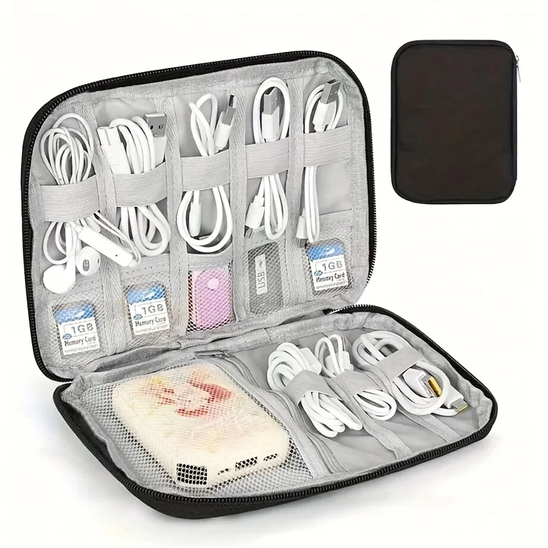 1 Adet Taşınabilir Elektronik  - Tech Accessories Organizer Pouch incelemesi ve fiyatı