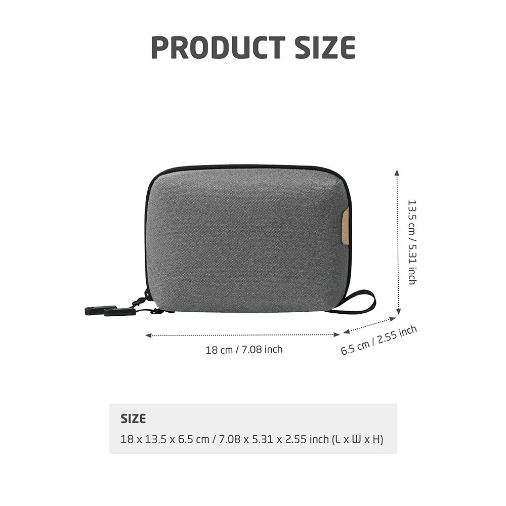 Büyük Kapasiteli Teknoloji Düz - Tech Accessories Organizer Pouch incelemesi ve fiyatı
