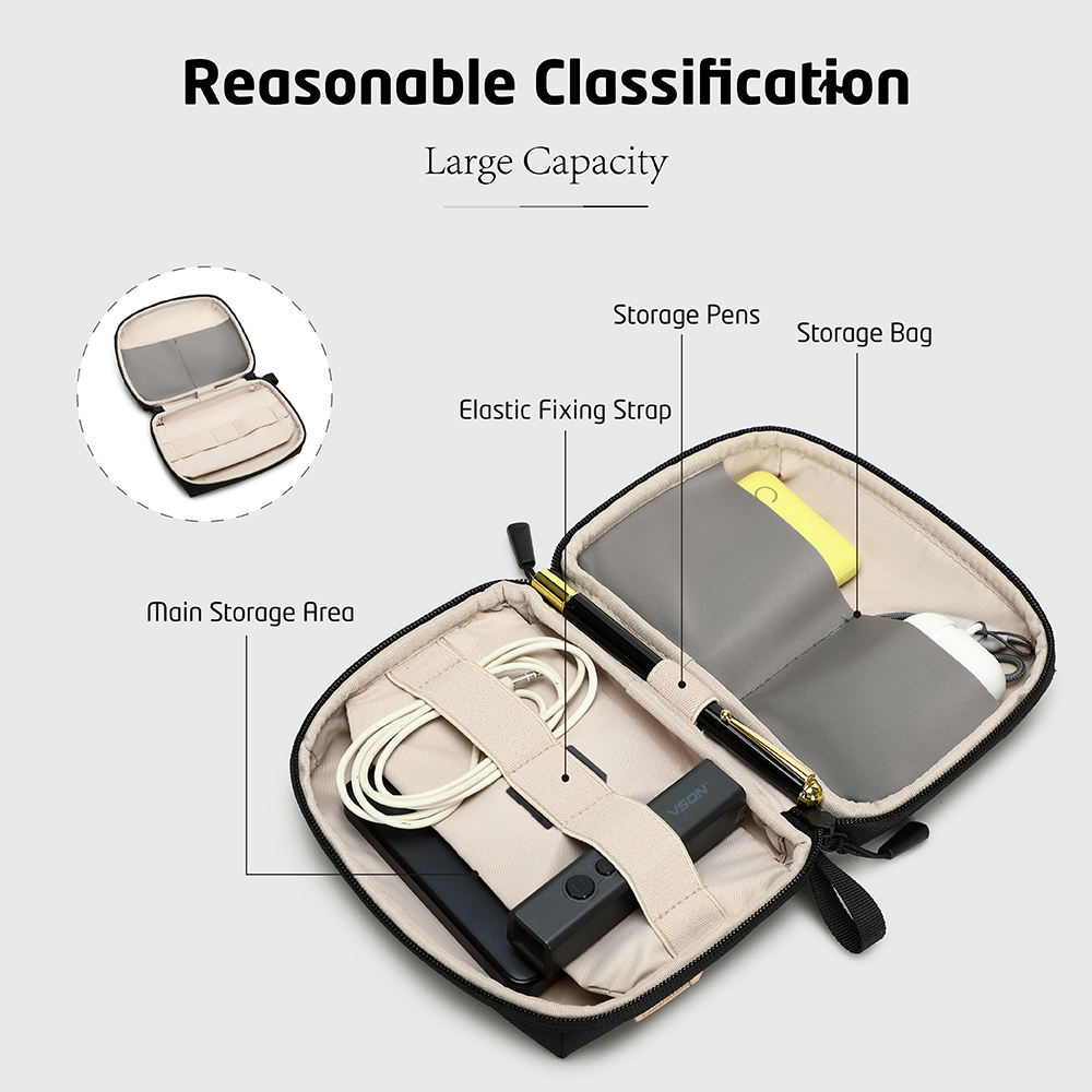 Büyük Kapasiteli Teknoloji Düz - Tech Accessories Organizer Pouch incelemesi ve fiyatı