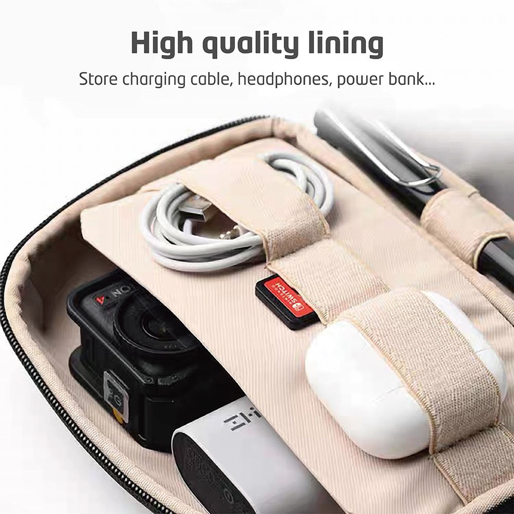 Büyük Kapasiteli Teknoloji Düz - Tech Accessories Organizer Pouch incelemesi ve fiyatı