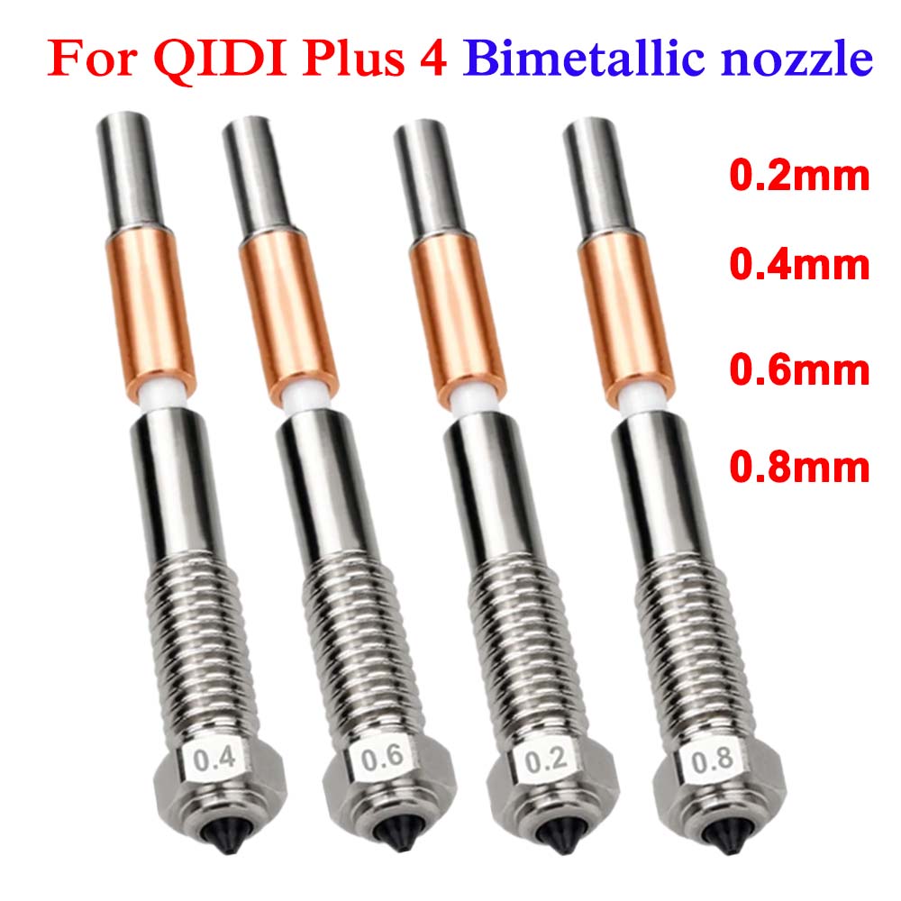 QIDI Plus 4 Bimetal Nozul 0.2m - Tech Accessories Usa incelemesi ve fiyatı