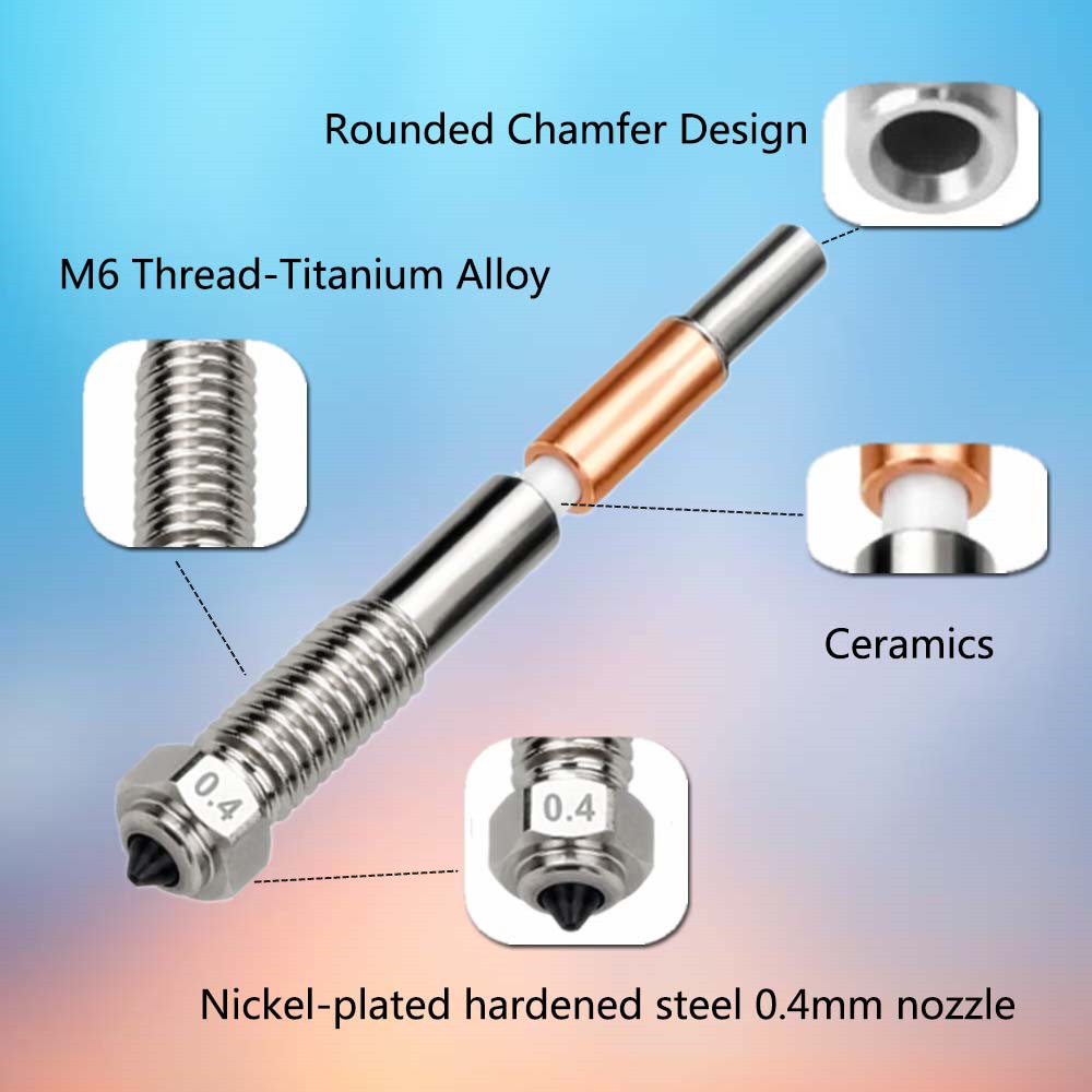 QIDI Plus 4 Bimetal Nozul 0.2m - Tech Accessories Usa incelemesi ve fiyatı