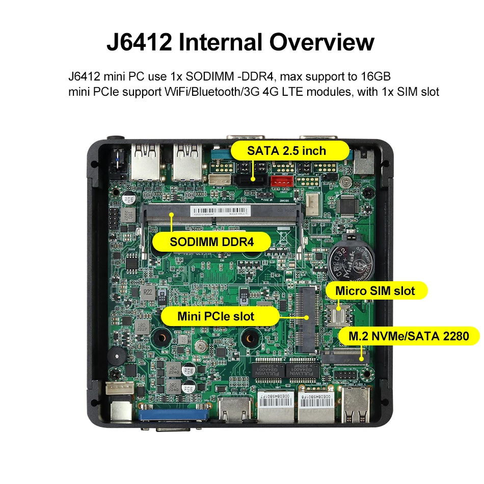 XCY Mini PC Intel Celeron J641 - Intel Cpu Core I5 incelemesi ve fiyatı