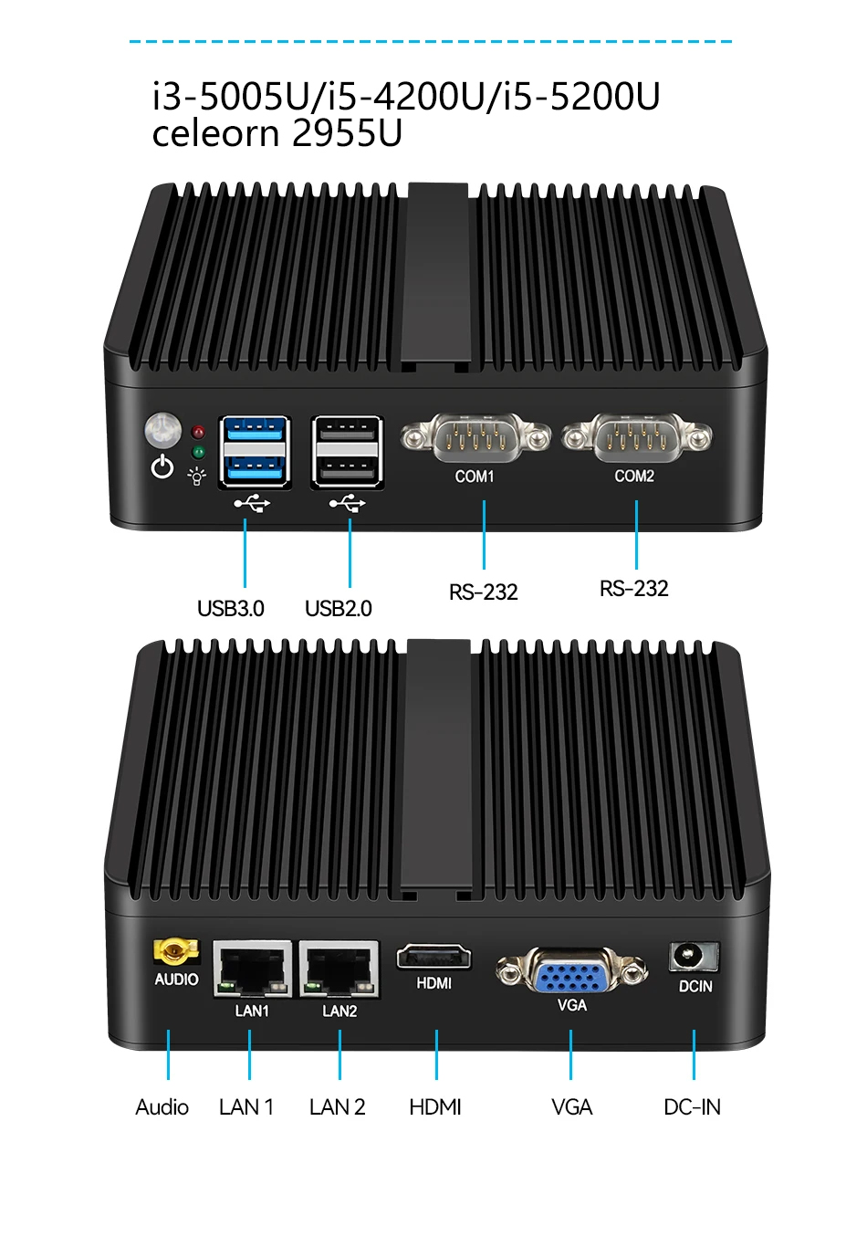 XCY Mini PC Intel Celeron J641 - Intel Cpu Core I5 incelemesi ve fiyatı